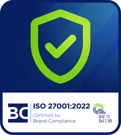Brighteq is ISO 27001-2022 gecertificeerd